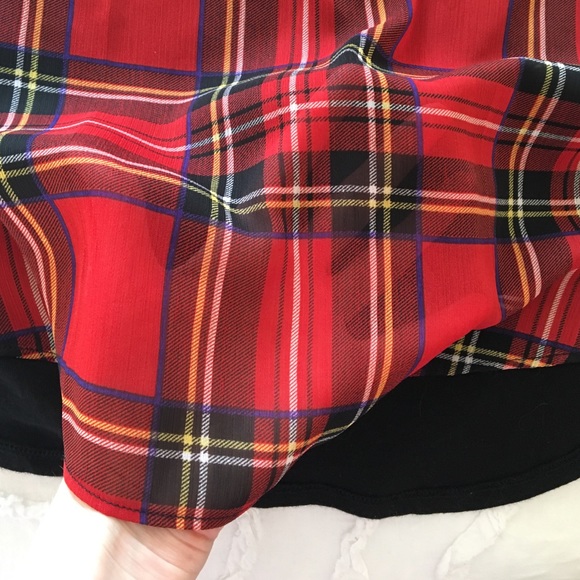 Express plaid top - Picture 3 of 4